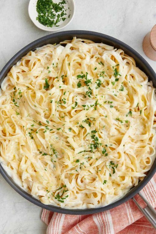 Cauliflower Alfredo Pasta