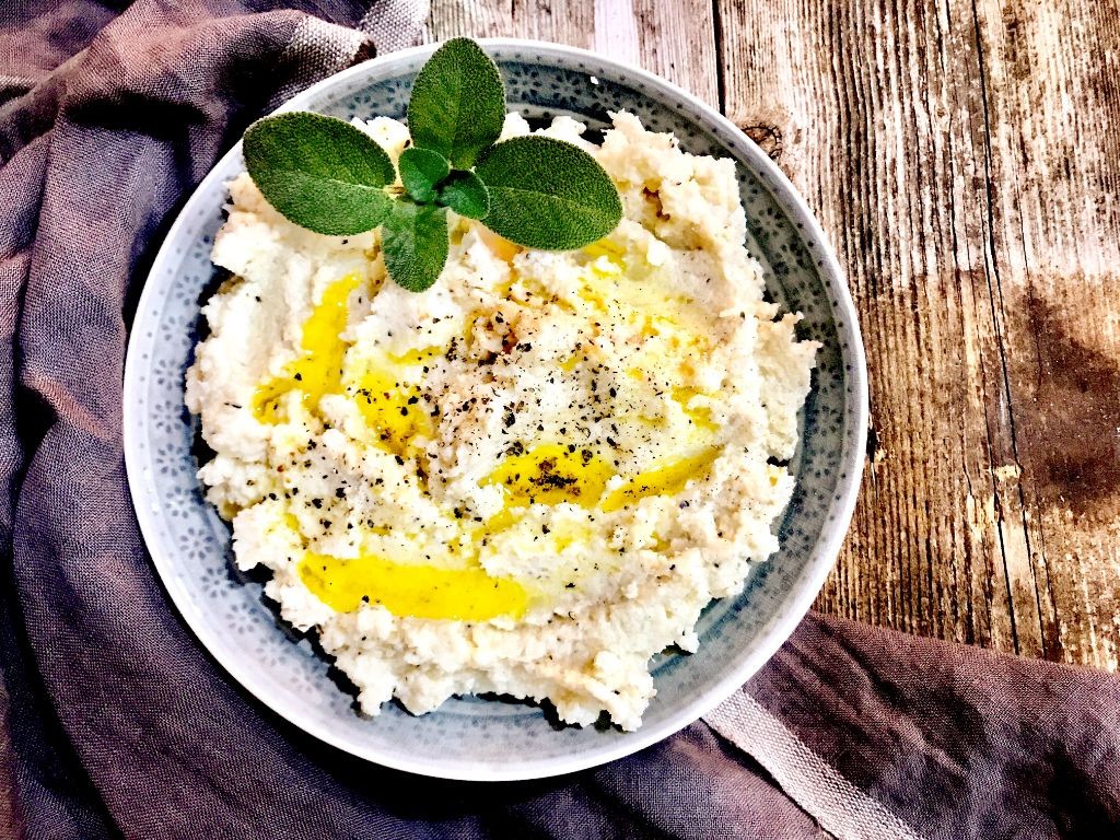 Cauliflower and Ricotta Mash