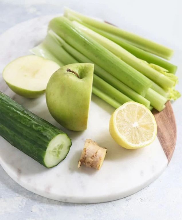 Celery and Ginger Cleansing Water