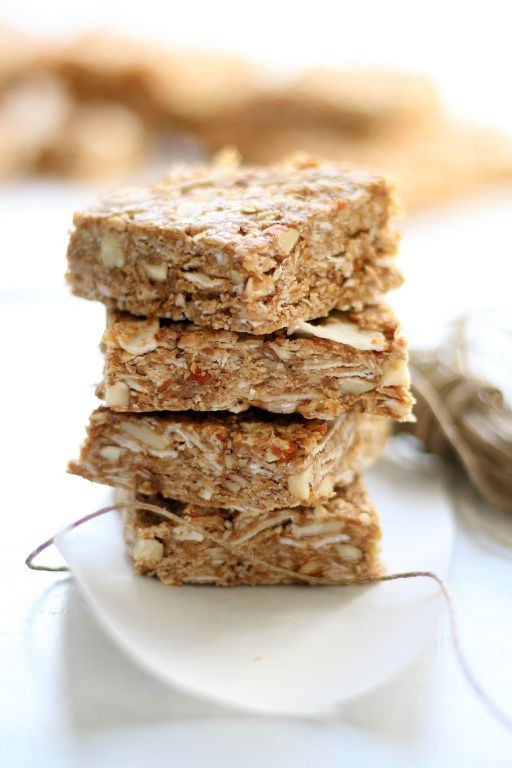 Chai Spice Raw Granola Bars