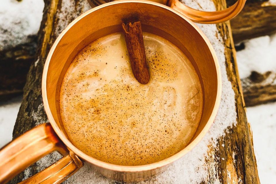 Chai Spiced Hot Toddy with Cardamom