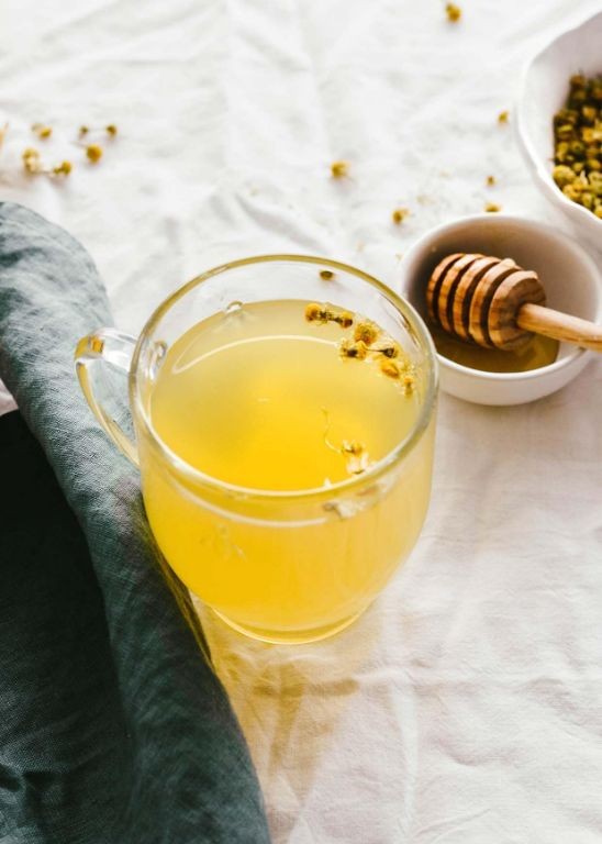 Chamomile Tea with Ginger
