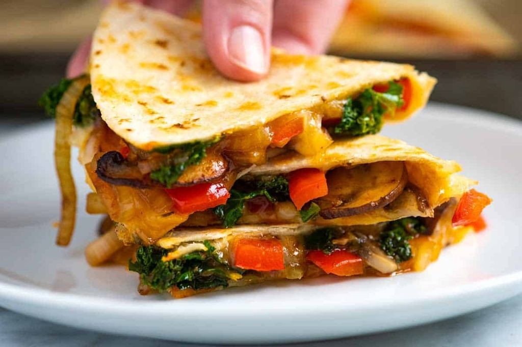 Cheese and Veggie Quesadillas