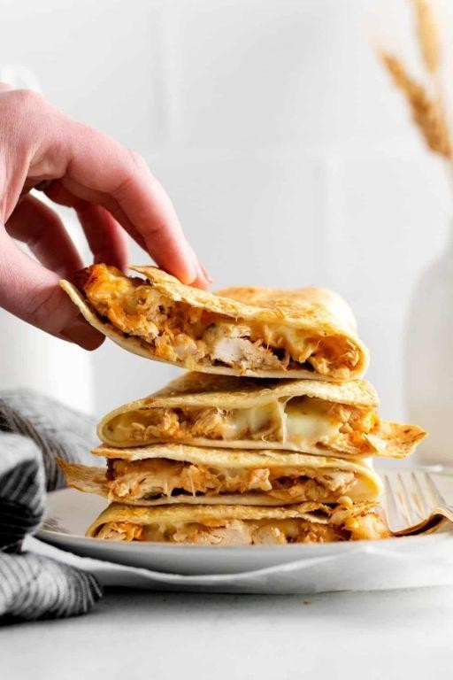 Cheesy Air Fryer Quesadillas