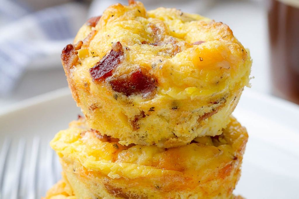 Cheesy Bacon and Egg Muffins