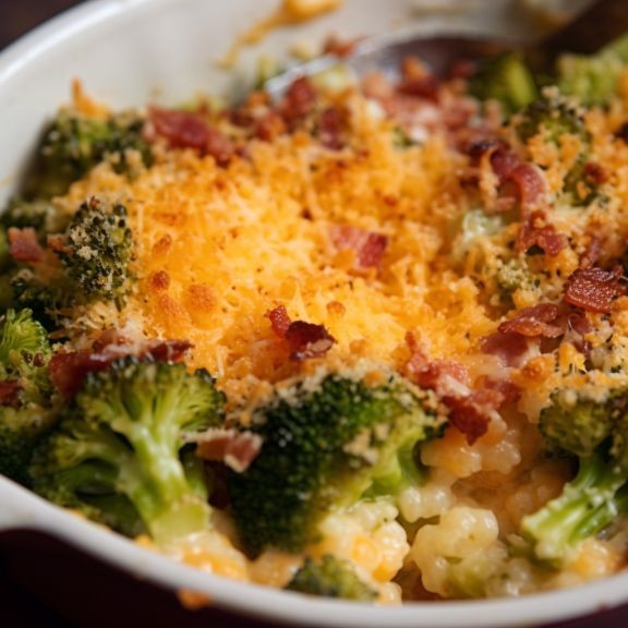 Cheesy Baked Sorghum Casserole