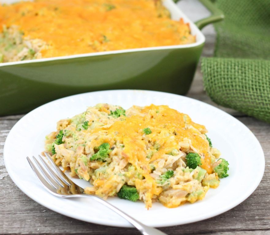 Cheesy Broccoli Rice A Roni Casserole