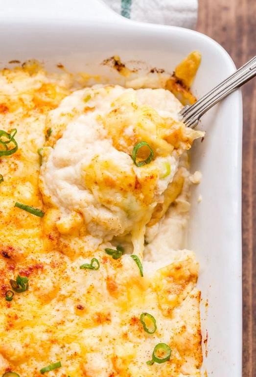 Cheesy Cauliflower Casserole