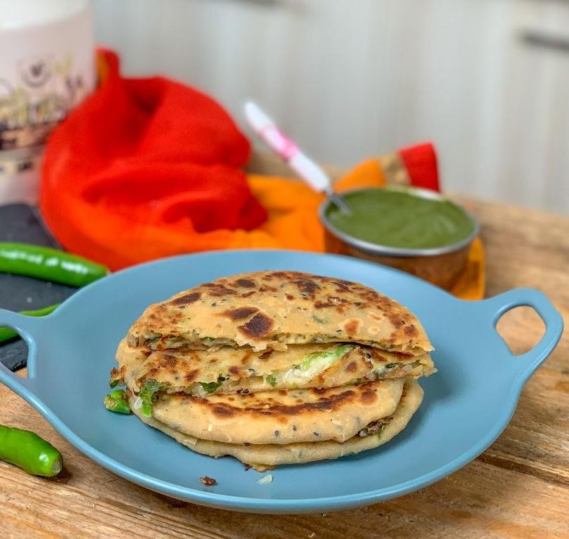 Cheesy Chilli Parotta Bake