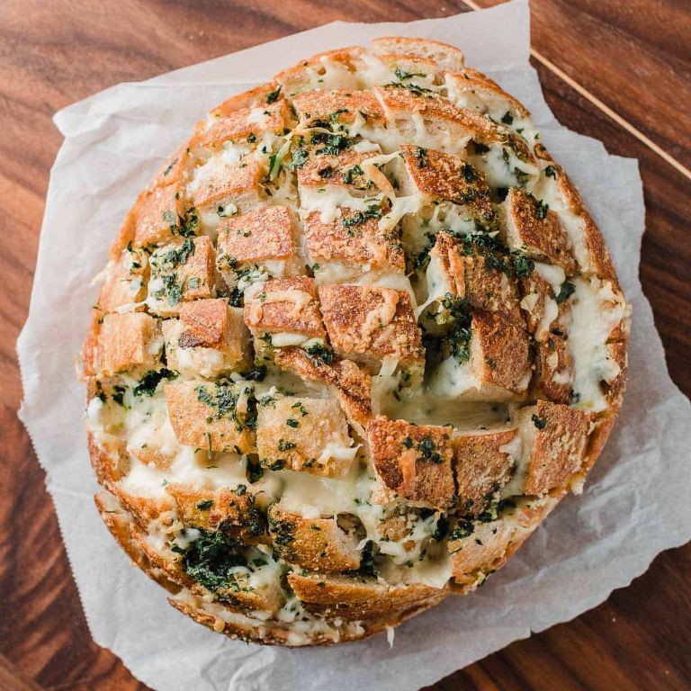 Cheesy Pull-Apart Artisan Bread