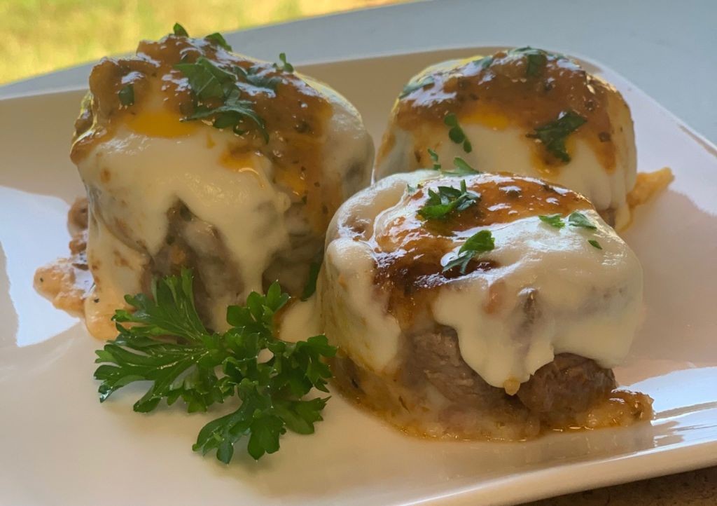 Cheesy Round Steak Roll-Ups