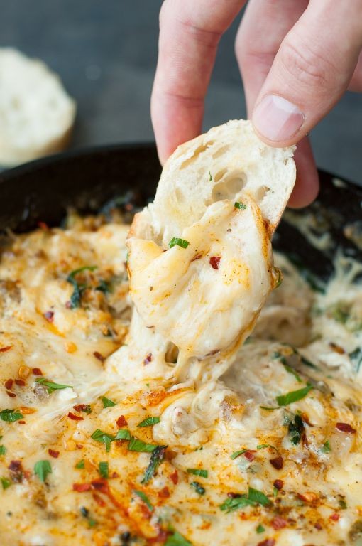 Cheesy Shrimp and Crab Dip