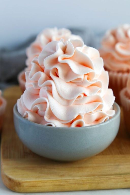 Cherry Almond Whipped Buttercream Frosting