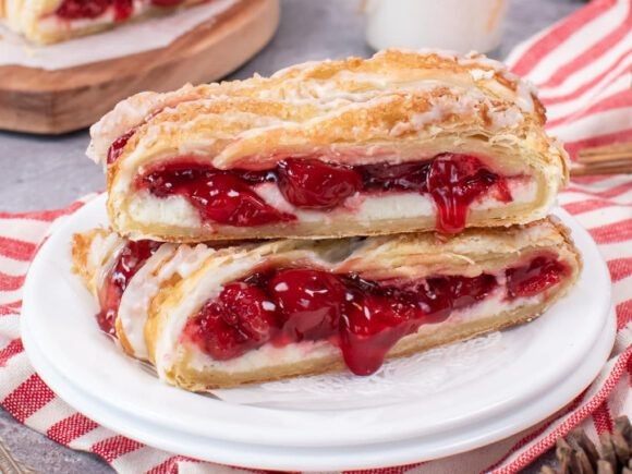 Cherry Cream Cheese Danish