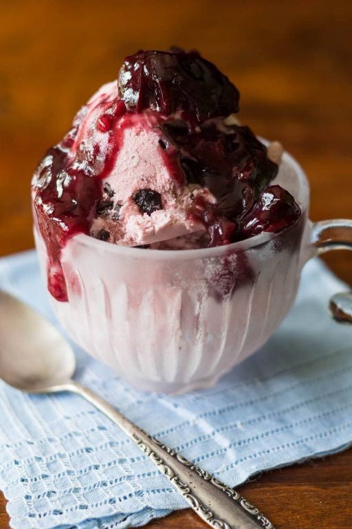 Cherry Ice Cream Topping