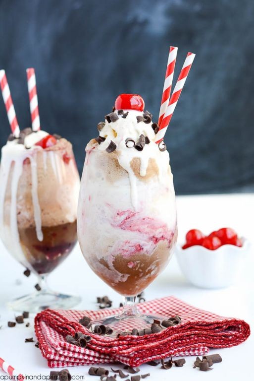 Cherry Vanilla Float