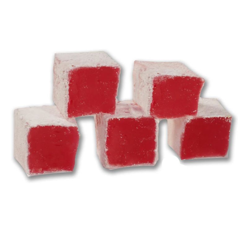 Cherry and Almond Turkish Delight