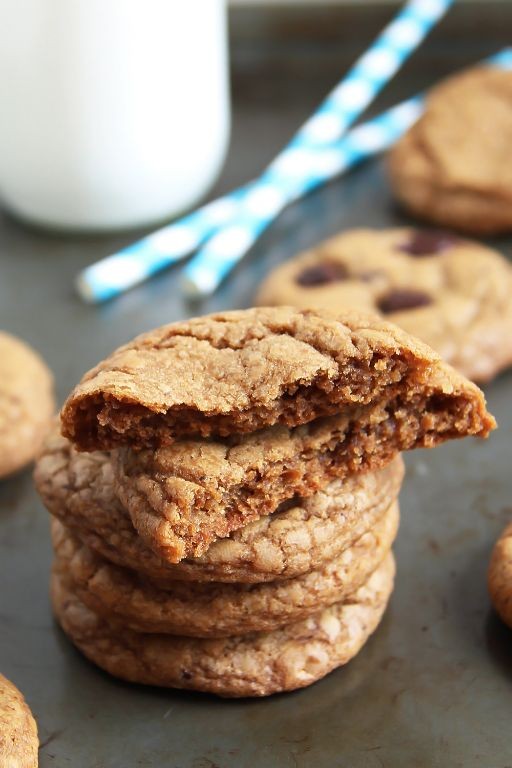 Chewy Coconut Sugar Cookies