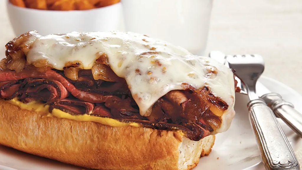 Chicago Beef Sandwich with Caramelized Onions