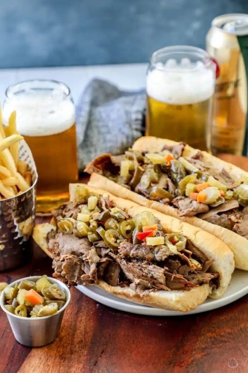 Chicago-Style Beef Dip Sandwich