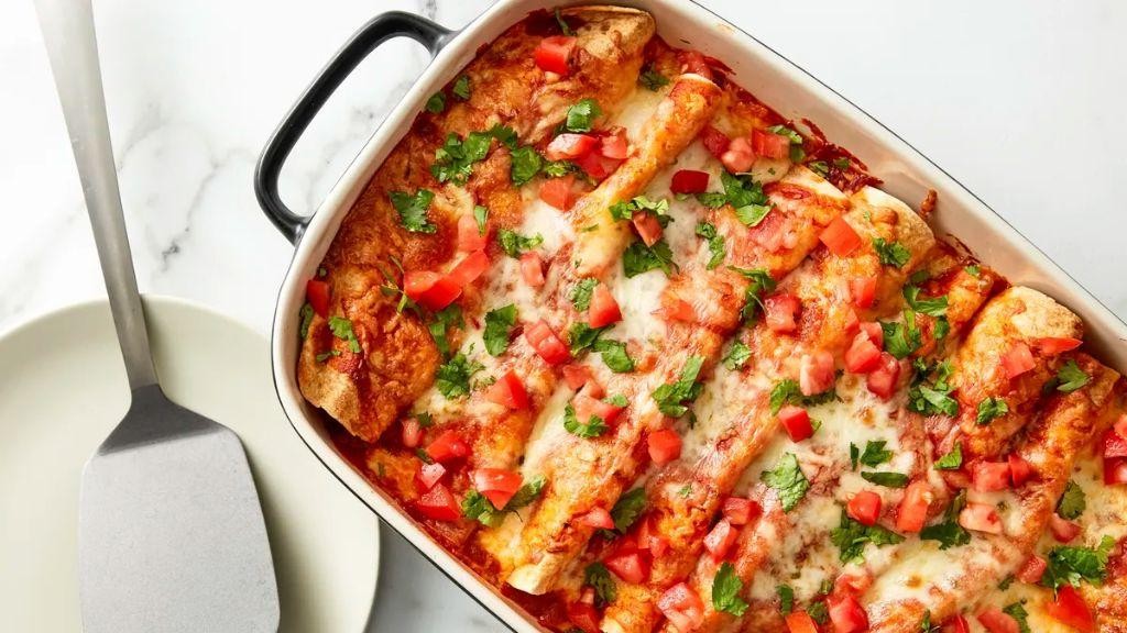 Chicken Barbacoa Enchiladas