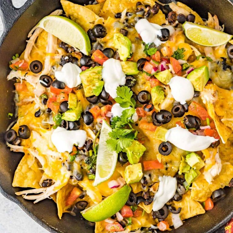 Chicken Nacho Casserole with Black Beans