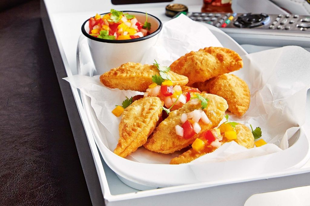 Chicken and Cheese Pasteles