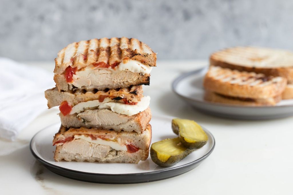 Chicken and Mozzarella Panini