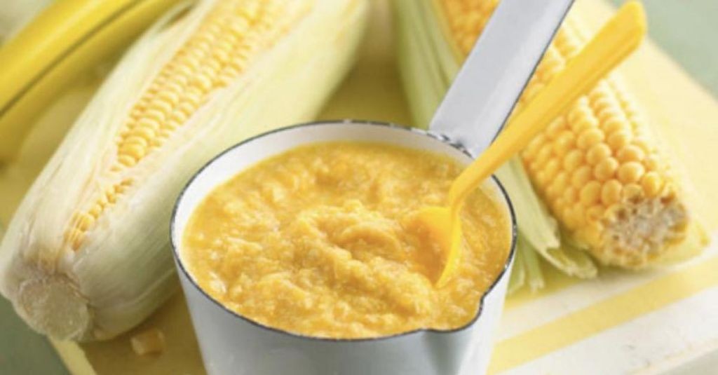 Chicken and Sweet Corn Puree