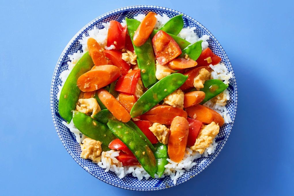 Chicken and Vegetable Stir Fry with Tamari Sauce
