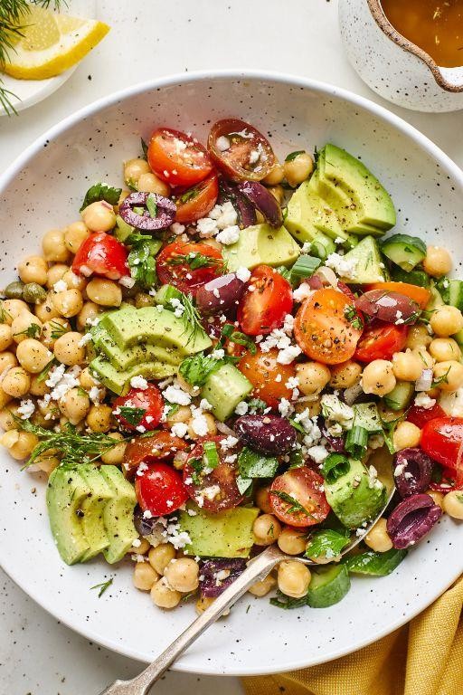 Chickpea and Avocado Salad