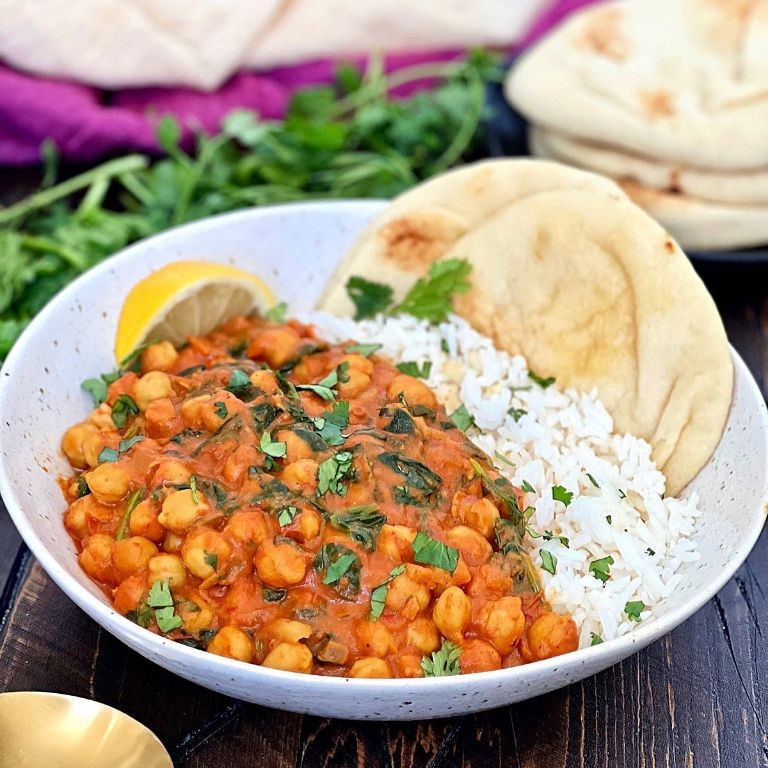 Chickpea and Spinach Superfood Curry