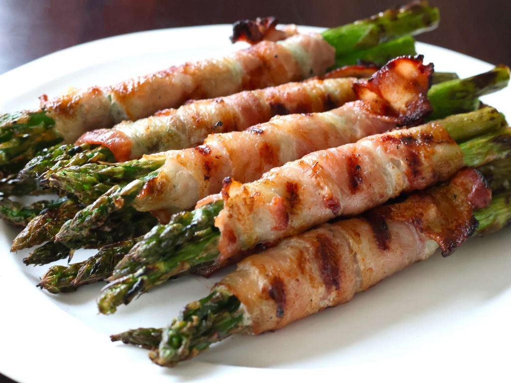 Chili Lime Bacon Wrapped Asparagus