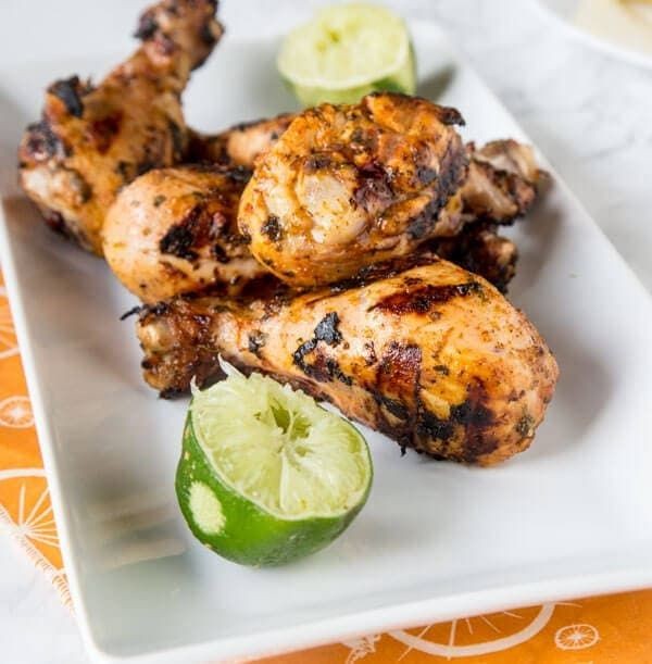 Chili Lime Grilled Chicken Drumsticks