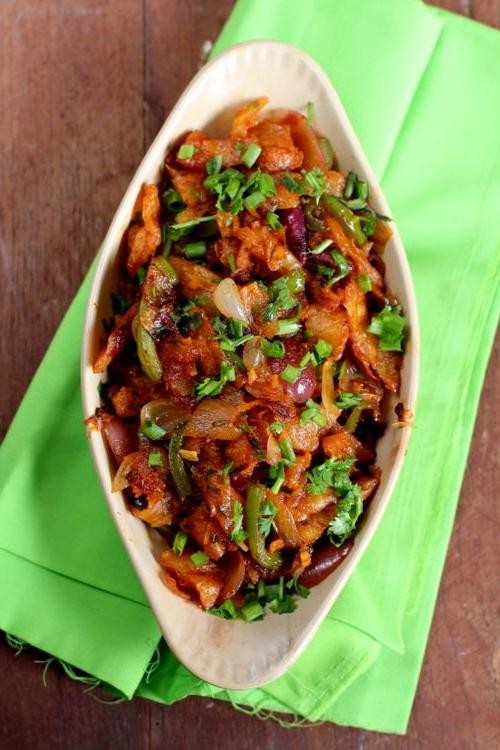 Chilli Parotta Salad