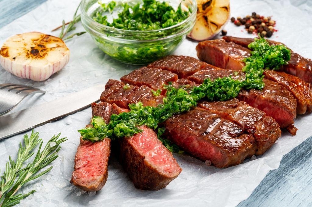 Chimichurri Marinated Ribeye Roast