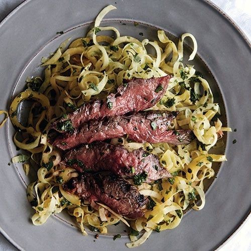 Chimichurri Steak Pasta