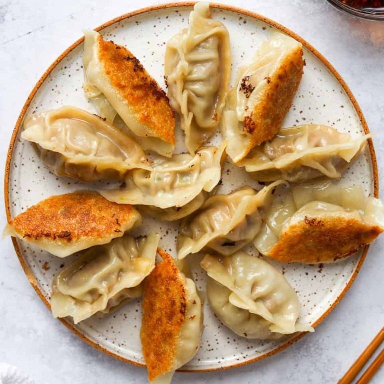 Chinese Cabbage and Pork Dumplings