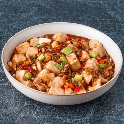 Chinese Mapo Tofu with Ground Pork