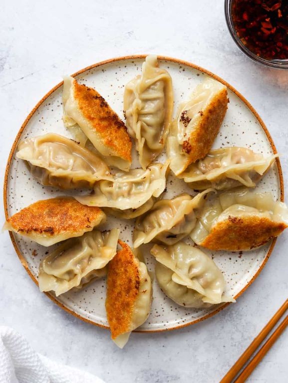 Chinese Pork and Cabbage Dumplings