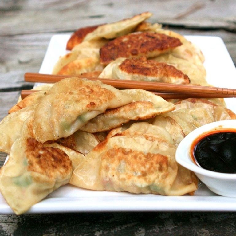 Chinese Pork and Carrot Potstickers