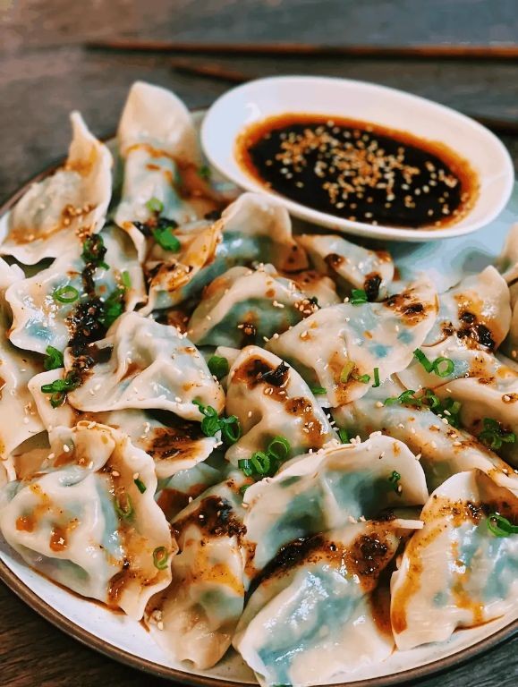 Chinese Pork and Chive Wontons