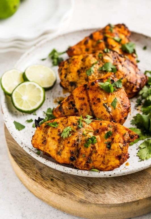Chipotle Lime Grilled Chicken Thighs