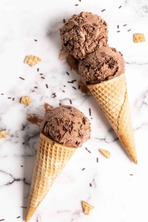 Chocolate Avocado Ice Cream