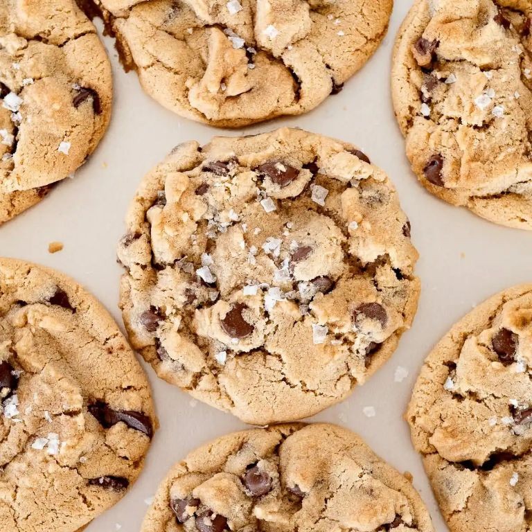 Chocolate Chip Cookies with Sea Salt