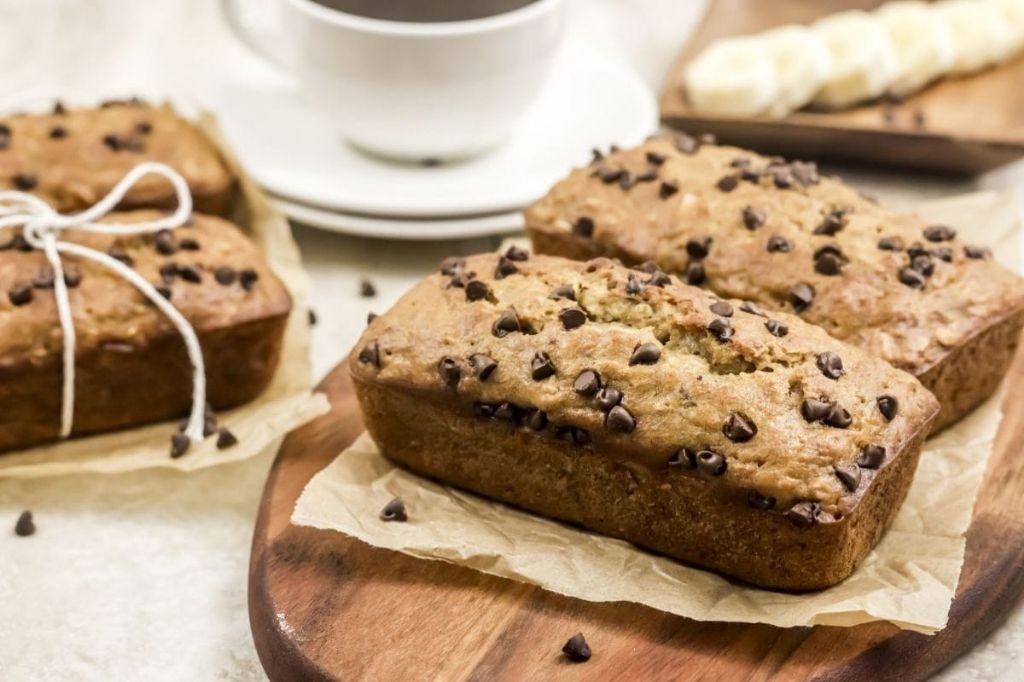 Chocolate Chip Weight Watcher Banana Bread