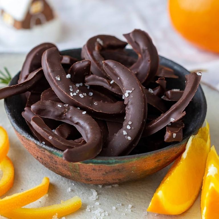 Chocolate Covered Raisins with Orange Zest