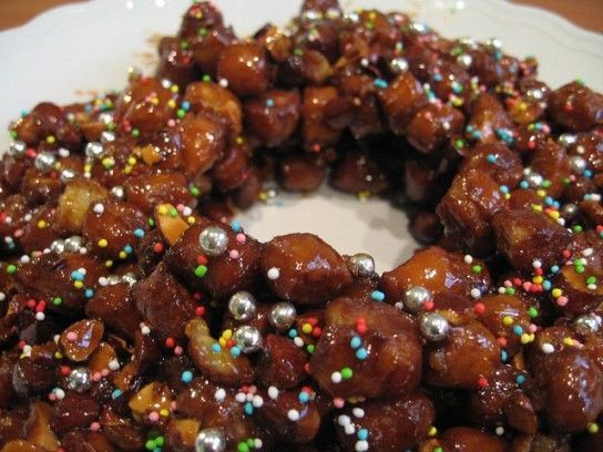 Chocolate Drizzled Struffoli