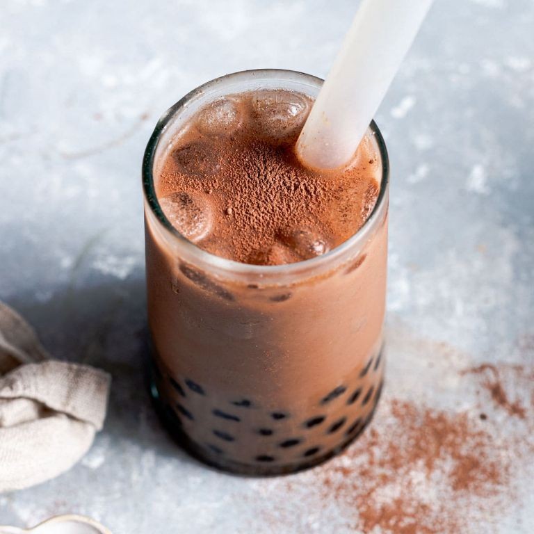 Chocolate Hazelnut Bubble Tea