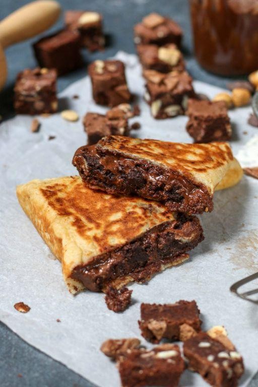 Chocolate Hazelnut Dessert Flatbread